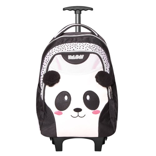 תיק גן טרול פנדה שחור לבן