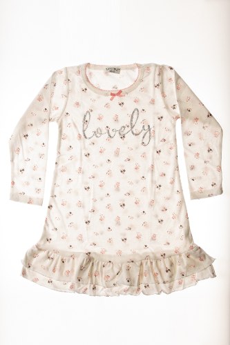 כותונת בנות פרחים