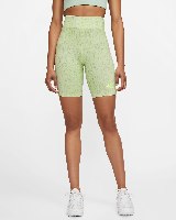 טייץ NIKE קצר צבע ירוק זוהר