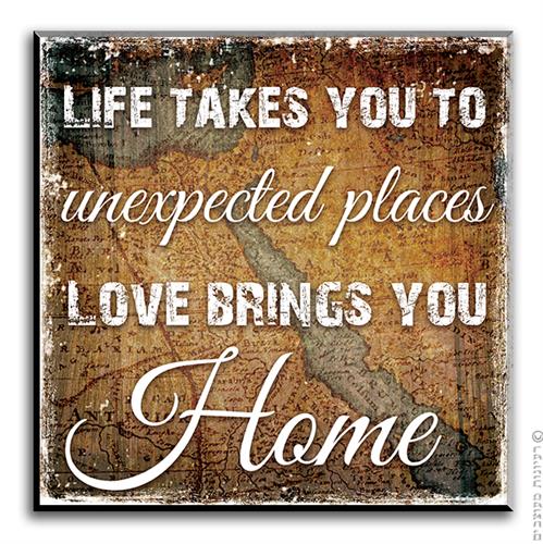 שלט אהבה מחזירה הביתה