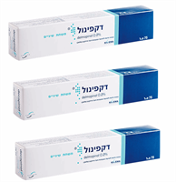 דקפינול משחת שיניים פלואוריד למניעת הצטברות רובד חיידקים 75 מ"ל