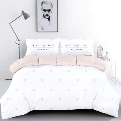 סט מצעים למיטת יחיד 100% כותנה דגם פרדייס - 191