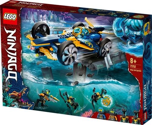 לגו נינג'גו 71752 - צוללת נינג'ה מהירה