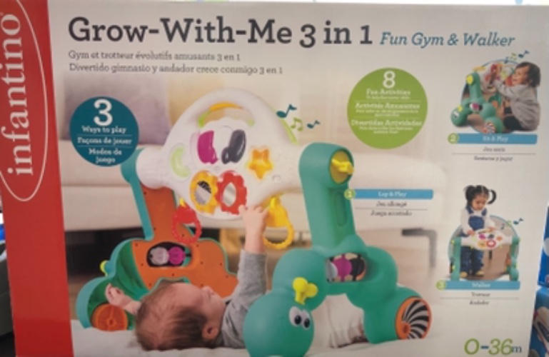 הליכון מוזיקלי 3 ב 1