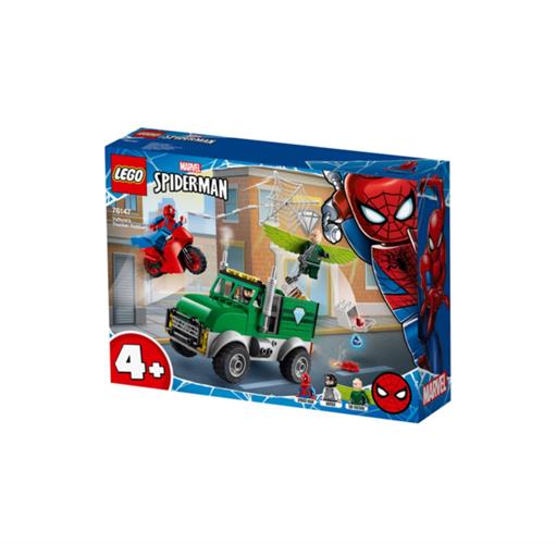לגו MARVEL שוד משאיות 76147