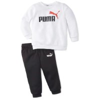 חליפת פוטר PUMA שילוב לבן שחור 0M-4Y