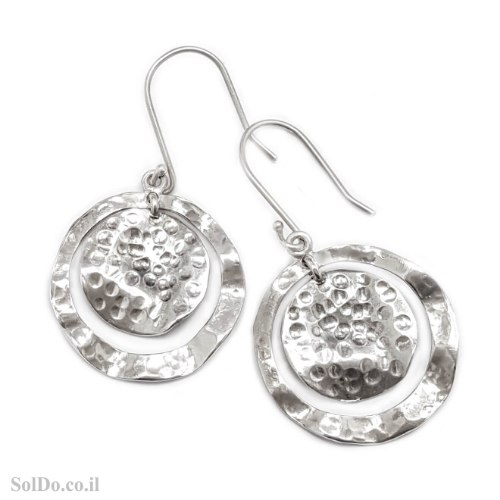 עגילים תלויים מכסף מעוצבים  A8901 | תכשיטי כסף | עגילי כסף