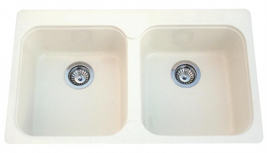 כיור מטבח כפול תוצרת שלוסר דגם אוהיו