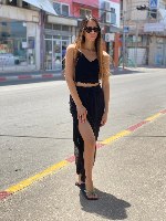 חצאית מקסי סלאב פשתן