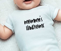 בגד גוף- mommy's handsome