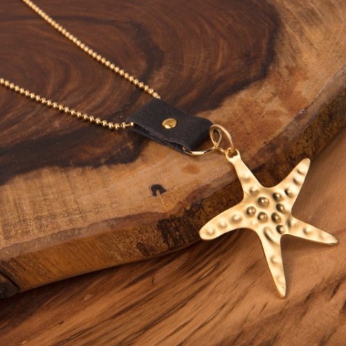 שרשרת פאנק כוכב ים ארוכה