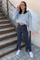 מכנסי טקסס מחויטים