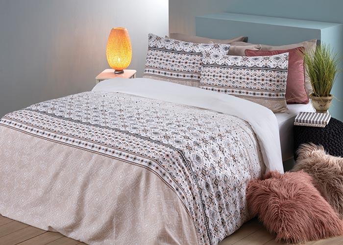 סט מלא יחיד כותנה סאטן דגם הנרי