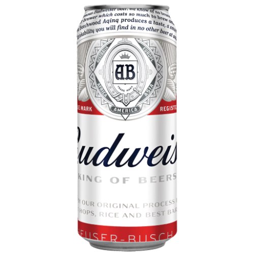 ארגז באדוויזר פחית 500 מ"ל (24 יחידות)