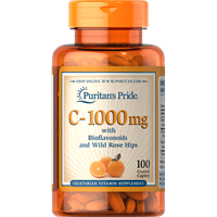 C-1000, בתוספת ביופלבונואידים ופקעות ורדים, 100 קפליות