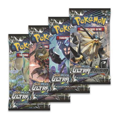 קלפי פוקימון חפיסת קלפים Pokemon TCG Sun & Moon Ultra Prism Sleeved Booster