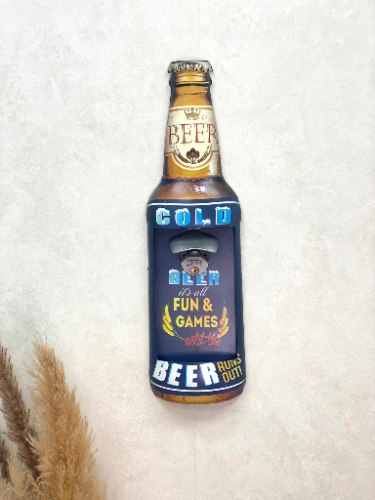 מעמד לקיר פותחן לבירה