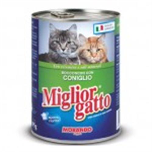 שימור לחתול מיגליאור 405 גרם בטעם ארנבת