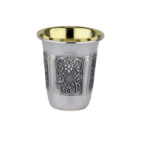 כוס רביעית כסף טהור דגם לוגאנו