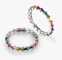 טבעת colourful דגם YOP