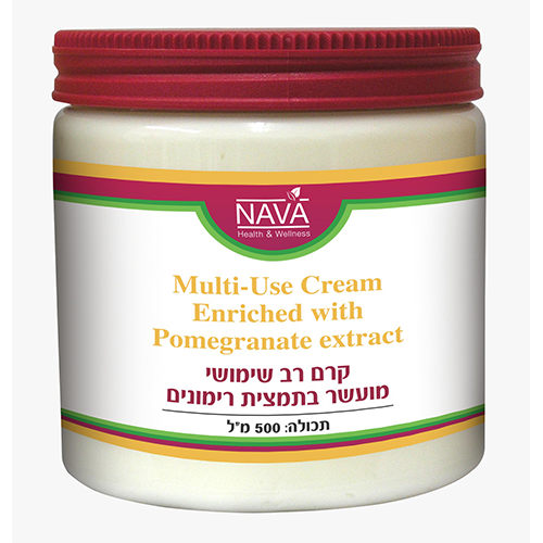 -- קרם רב שימושי מועשר בתמצית רימונים -- 500 מל, נאוה