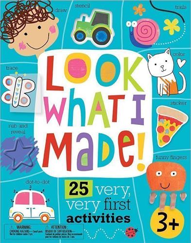 ספר פעילות ויצירה ראשון - תיראו מה הכנתי