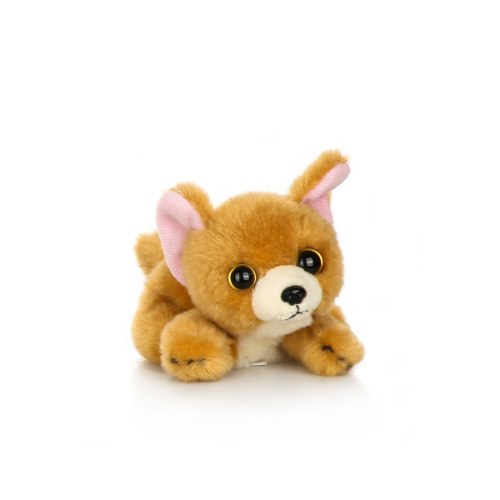 בובת הכלב שלי- ציוואווה (חום בהיר עם אף לבן)