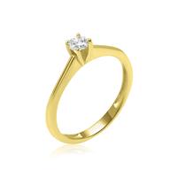 טבעת יהלום 0.16 קראט