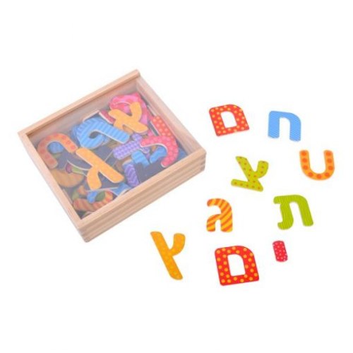מגנטים אותיות א-ב 54 יח'