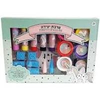 סט יצירה עם צבעים וחותמות חד קרן