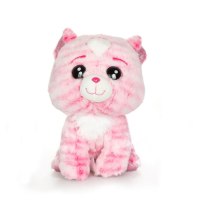 בובת עיניים יוניקורן- חתול ורוד 8 אינץ