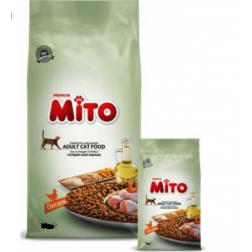 MITO אוכל לחתולים בטעם עוף 15 ק"ג