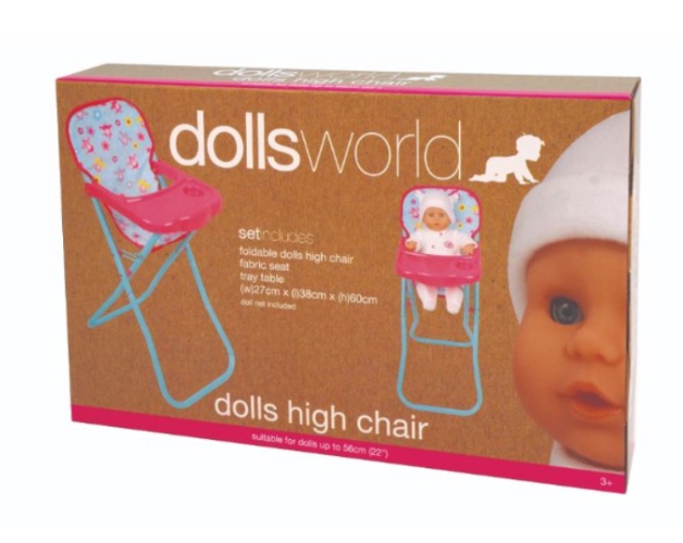 כסא אוכל לבובה