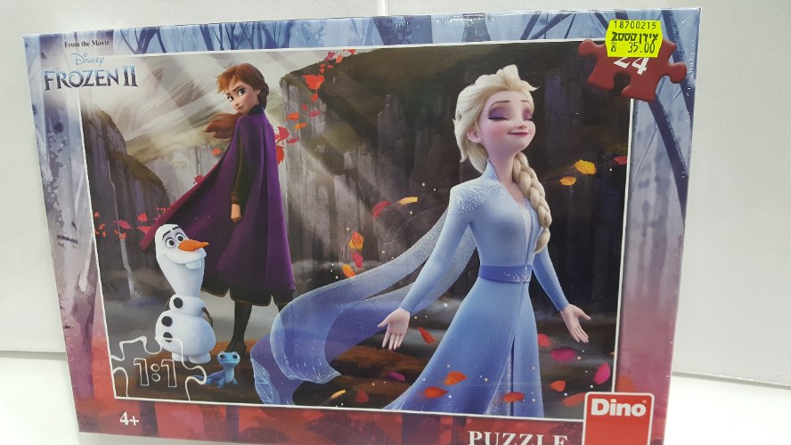 פאזל אנה ואלזה 24 חלקים