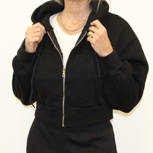 קפוצ'ון פוטר נשים שחור