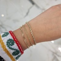 צמיד זהב מיוחד לאישה\גבר