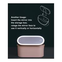 תיק איפור אופנתי -תאורת לד 4 ב1