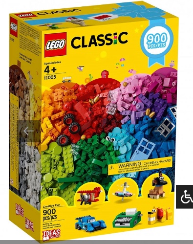 לגו בסיס 900 חלקים