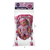 בובה ועגלת עריסה