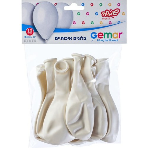 בלונים חלקים במגוון צבעים