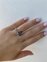 טבעת קייט כסף