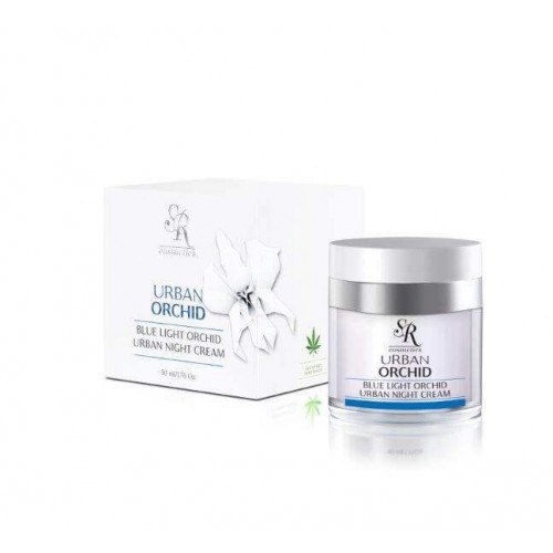 SR Cosmetics Blue Light Orchid- Urban Night Cream - הסדרה האורבנית  בלו-נייט קרם לילה