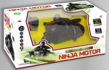 machina ninga motor אופנוען על שלט אדום