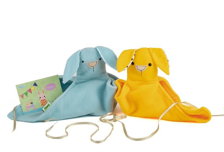 מתנה הלידה המושלמת: שני שמיכי (צבעים ובדים לבחירתך)