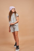 חליפת ברוקלין אפור - DANA SIDI GIRLS