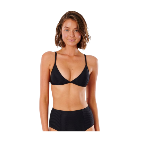 RIP CURL Premium Surf Banded Fixed Tri Bikini Top