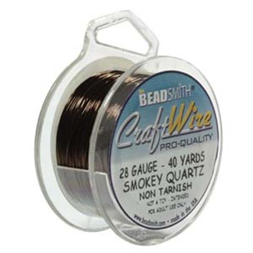 חוט מתכת פיסולי 0.3 - חום BEADSMITH