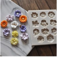 תבנית פרחים לעיצוב עוגה