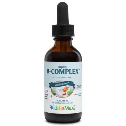 -- B-50  קומפלקס בנוזל לילדים-- Maxi Health, מכיל 59 מ"ל