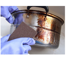 ספוג רחצה ייחודי לניקוי כתמים ולכלוך